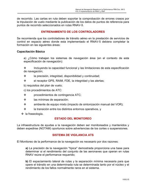 documento 9613 manual navegacion basada en el - Aerocivil