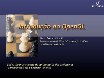 Introdução ao OpenGL - Unisinos