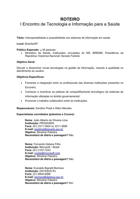 ROTEIRO DE OFICINA - BVS Ministério da Saúde