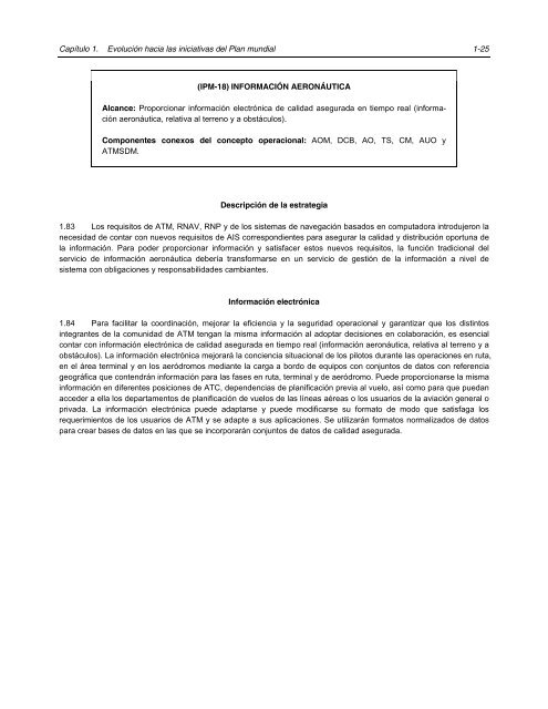 Plan mundial de navegación aérea - ICAO