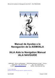 Manual de Ayudas a la Navegación de la AISM/IALA IALA Aids to ...