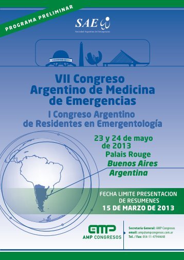 VII Congreso Argentino de Medicina de Emergencias