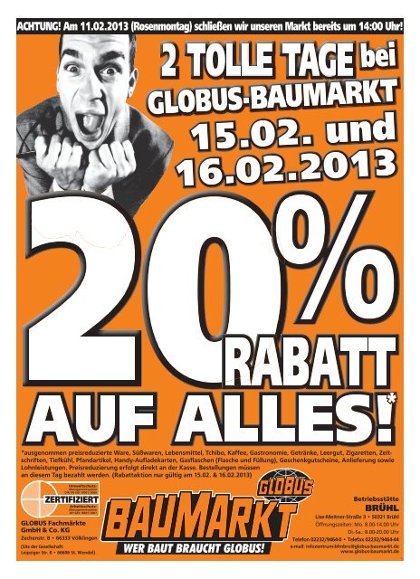 Verfügbar Seitwärts Taschenrechner globus baumarkt brühl öffnungszeiten