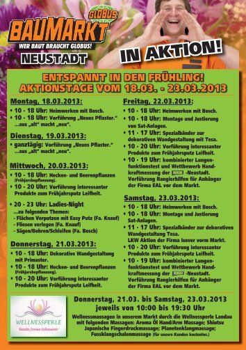 IN AKTION! - Globus Baumarkt