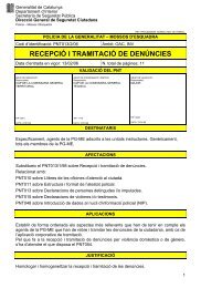 PNT: PROCEDIMENT NORMALITZAT DE TREBALL - SAP-UGT.cat