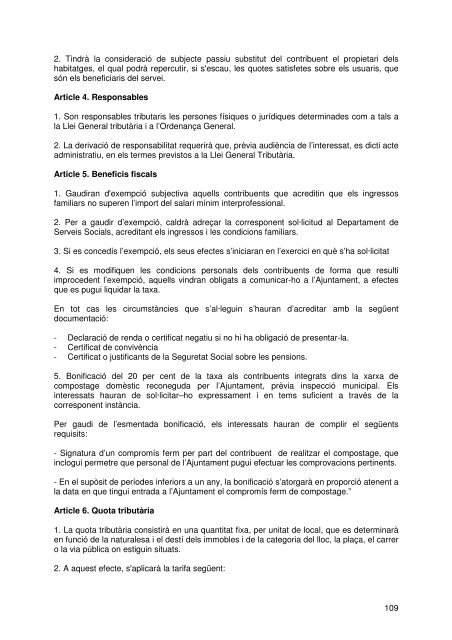 Document de tràmit Llibre Ordenances 2007.pdf - Ajuntament de ...