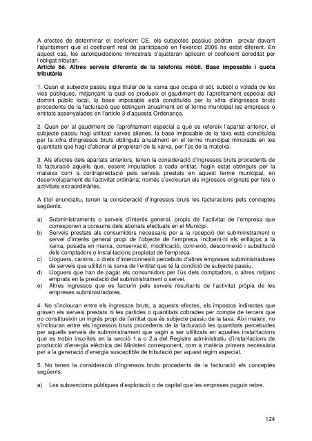 Document de tràmit Llibre Ordenances 2007.pdf - Ajuntament de ...