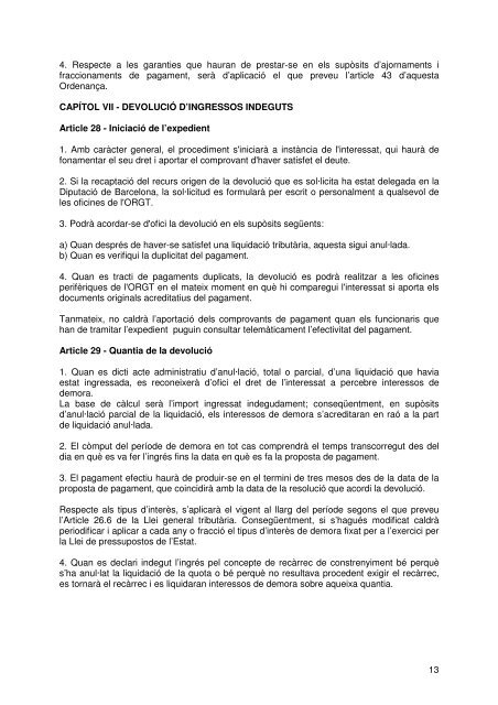 Document de tràmit Llibre Ordenances 2007.pdf - Ajuntament de ...