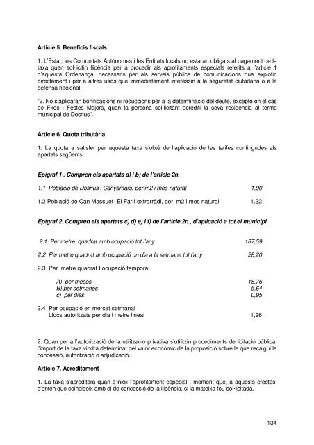 Document de tràmit Llibre Ordenances 2007.pdf - Ajuntament de ...