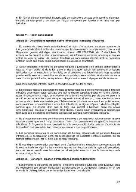 Document de tràmit Llibre Ordenances 2007.pdf - Ajuntament de ...