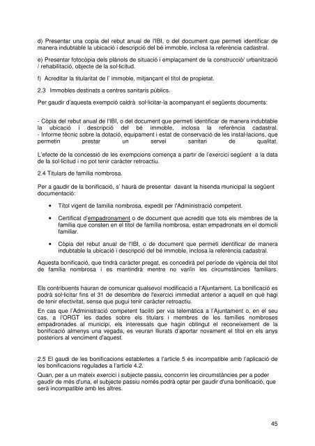 Document de tràmit Llibre Ordenances 2007.pdf - Ajuntament de ...