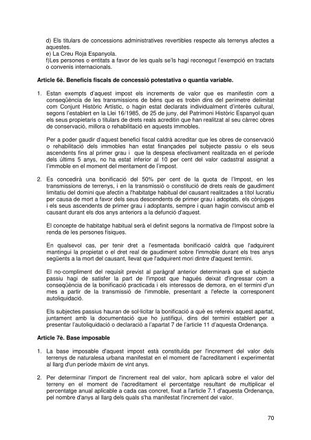 Document de tràmit Llibre Ordenances 2007.pdf - Ajuntament de ...