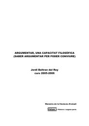 Argumentar, una capacitat filosòfica \(saber argumentar per poder ...