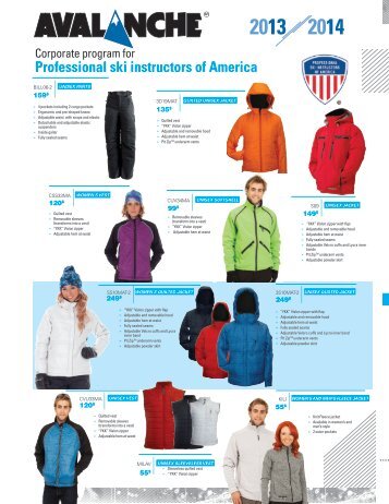 Professional ski instructors of America - Avalanche