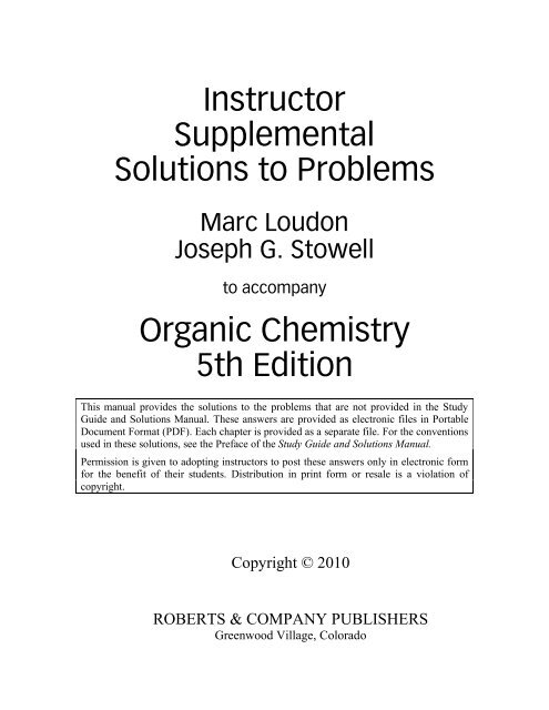 Instructors Supplement.pdf - Department of Chemistry