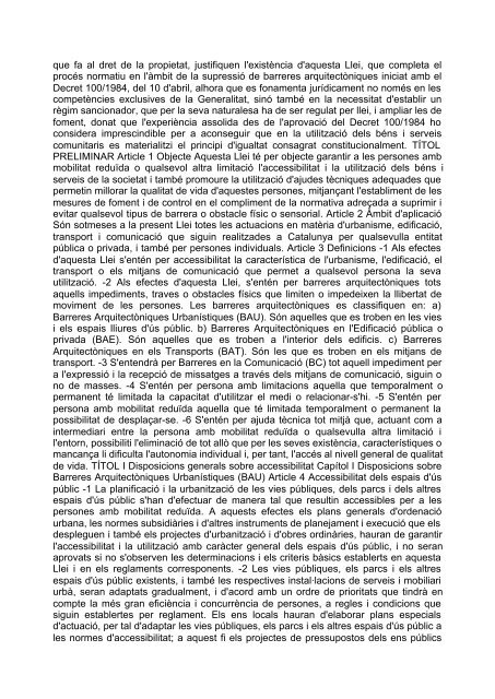 Legislació comuna aplicable Decret183/1981 de 2 de juliol, de ...