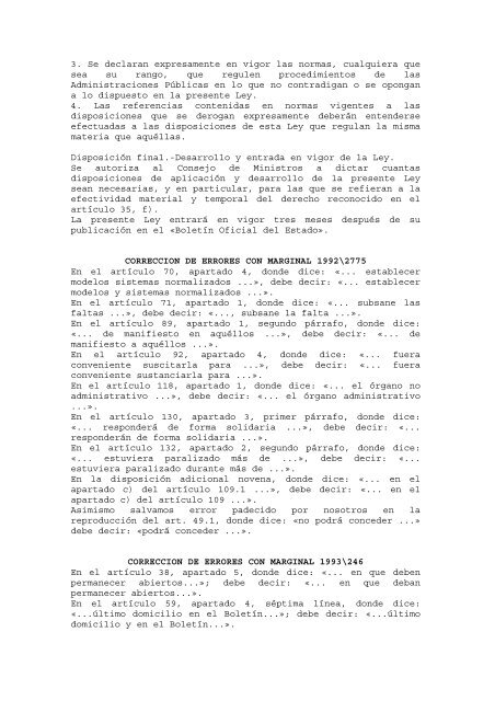 Legislació comuna aplicable Decret183/1981 de 2 de juliol, de ...