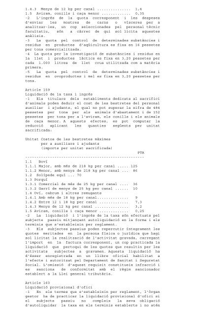 Legislació comuna aplicable Decret183/1981 de 2 de juliol, de ...