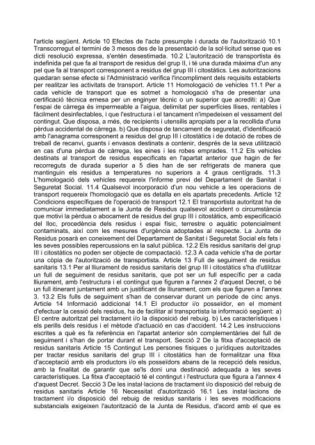 Legislació comuna aplicable Decret183/1981 de 2 de juliol, de ...