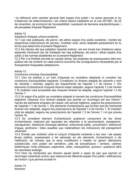 Legislació comuna aplicable Decret183/1981 de 2 de juliol, de ...