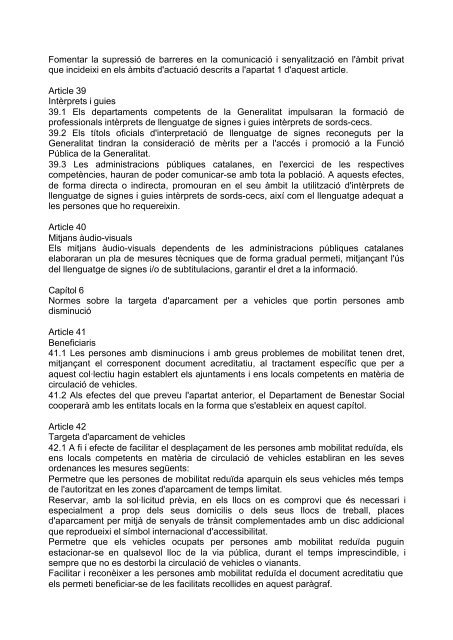 Legislació comuna aplicable Decret183/1981 de 2 de juliol, de ...