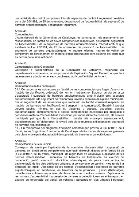 Legislació comuna aplicable Decret183/1981 de 2 de juliol, de ...