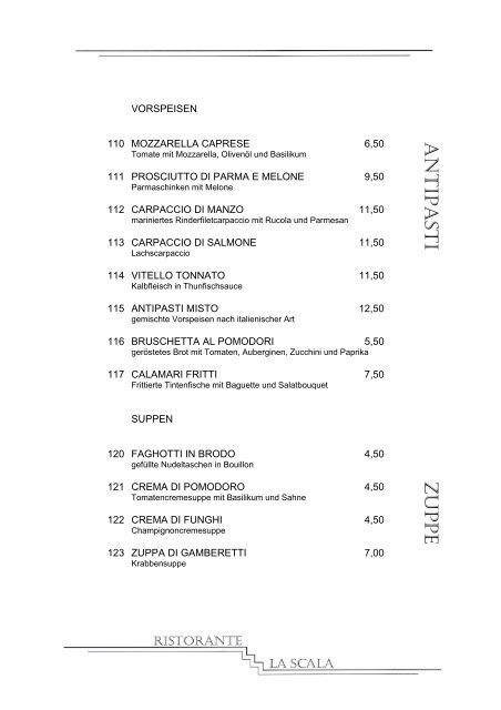 Unsere Speisekarte (pdf-Download) - Deutscher Hof