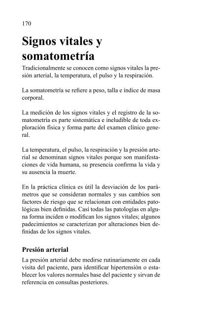 Signos vitales y somatometría - eTableros