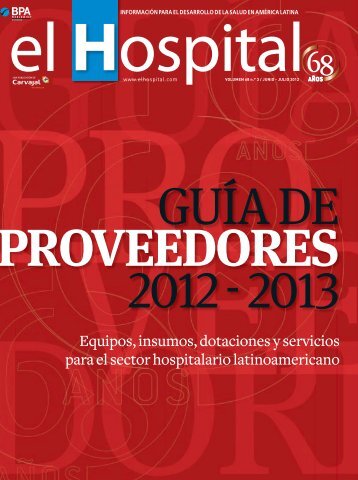proveedores - El Hospital