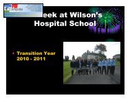 A week at Wilson's Hospital School - Goethe-Schule