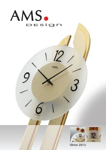 AMS Design Uhren 2013 - Goldschmiede Meier