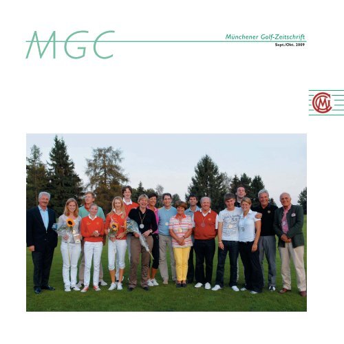 MGC golf Heft Sept 2009 - Münchener Golf Club eV