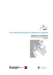 cdq_mem info AVANÇ - urbanisme - Ajuntament de Cadaqués