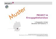 Beispielhafte Ergebnisauswertung zum Download - Golf.de