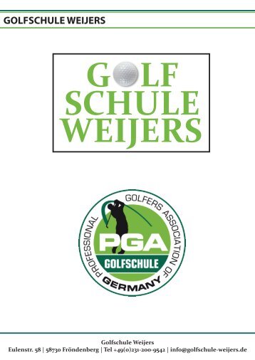 GOLFSCHULE WEIJERS - Golf-Club Gut Neuenhof