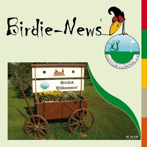 Birdie News November 2009 - Golfclub Lilienthal eV