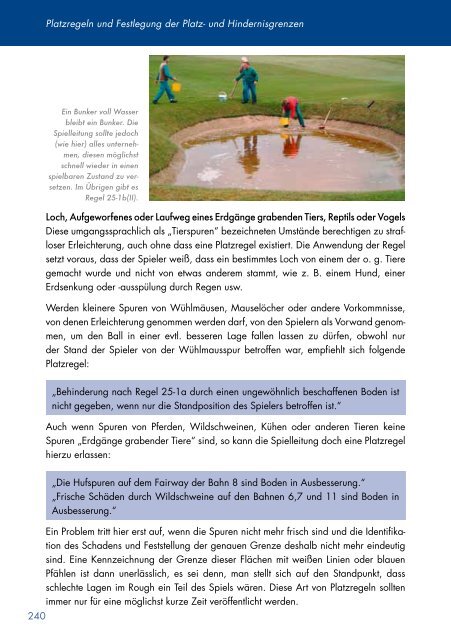 Spiel- & Wettspielhandbuch 2012 - Golf.de