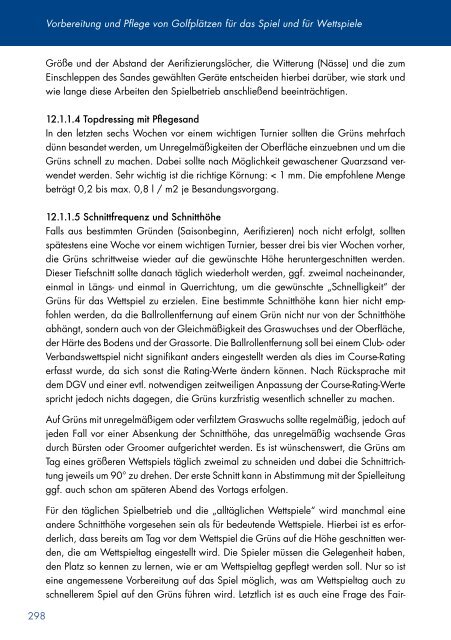 Spiel- & Wettspielhandbuch 2012 - Golf.de