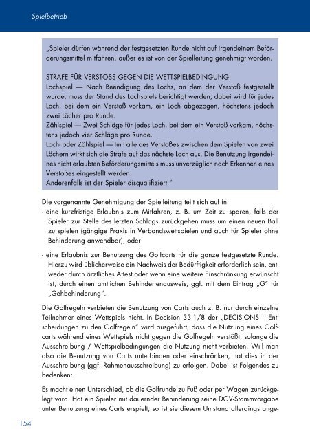 Spiel- & Wettspielhandbuch 2012 - Golf.de