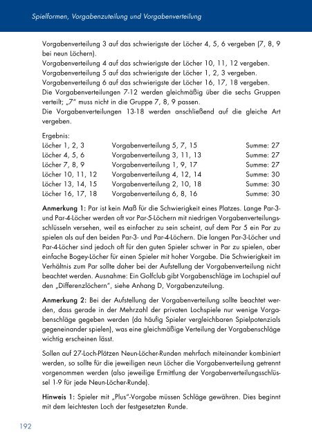 Spiel- & Wettspielhandbuch 2012 - Golf.de
