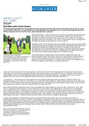 Artikel Südkurier als  PDF - Golfclub Owingen