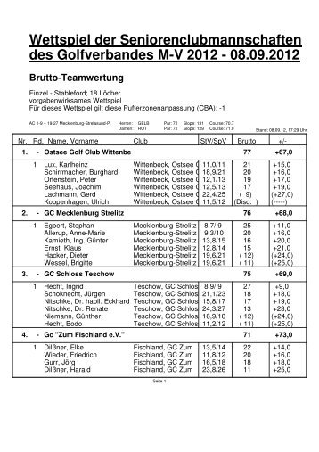 ergebnisse 3. runde | teamwertung b - Golfverband Mecklenburg ...