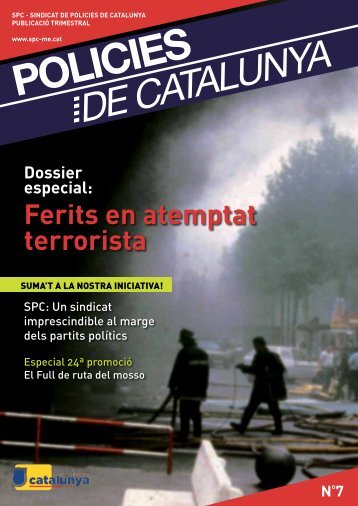 Ferits en atemptat terrorista - Sindicat de policies de catalunya