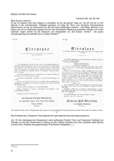 Postgeschichte Oberursel - Verein für Geschichte und Heimatkunde ...