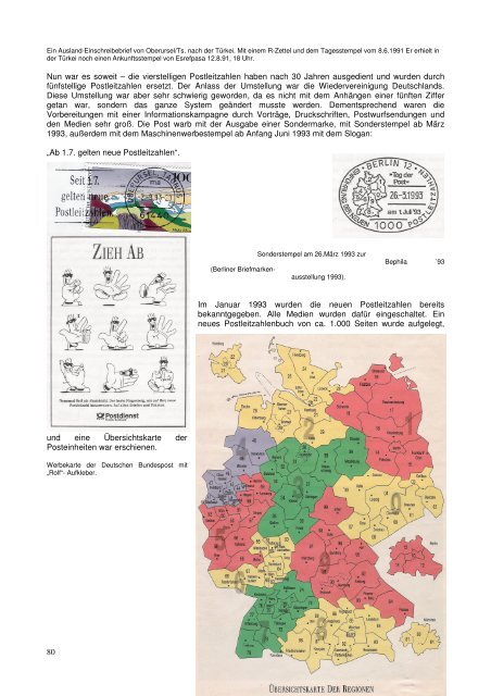 Postgeschichte Oberursel - Verein für Geschichte und Heimatkunde ...