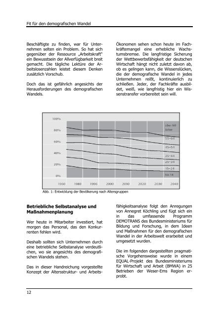 Fit für den demografischen Wandel - GPI