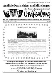 Amtsblatt Ausgabe 51/2012 - Hiltpoltstein