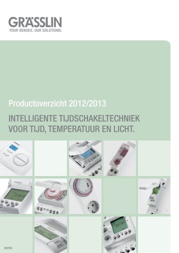 Productoverzicht 2012/2013 IntellIgente ... - graesslin.de