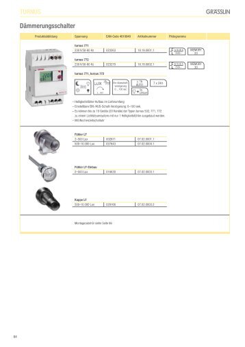 TURNUS Dämmerungsschalter - graesslin.de