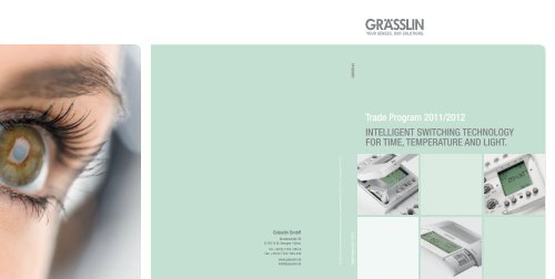 Trade Program 2011/2012 inTelligenT swiTching ... - Graesslin.de